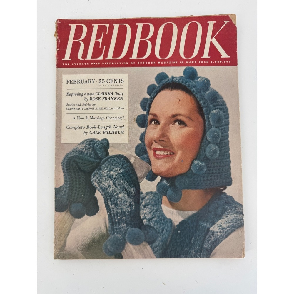 1945 FEBRUARY REDBOOK MAGAZINE - NEVER LET ME GO - SP 6257B